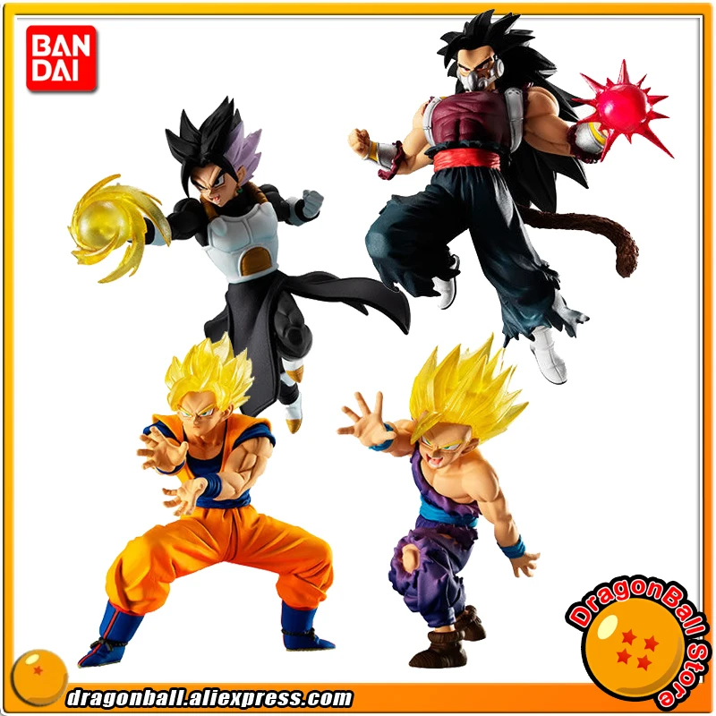 "Dragon Ball SUPER" BANDAI batch VS Gashapon игрушечные фигурки из пвх 11-набор из 4 шт Гоку Гохан готенкс Cumber(злой Саян