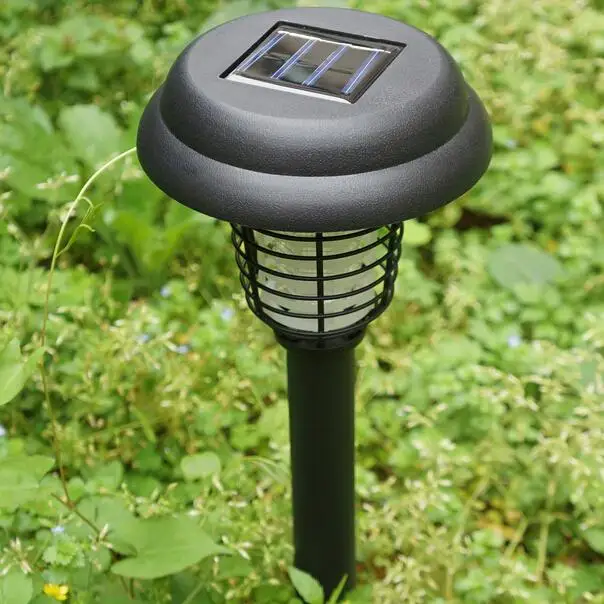 

new arrival Solar LED UV Lamp Light Bug Zapper Pest Insect Mosquito Killer anti mosquito For Garden Yard