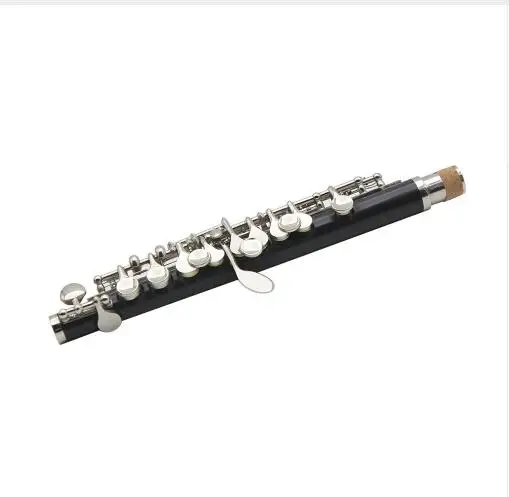 C Ключ тон половинного размера флейта пикколо Мельхиор посеребренный с пробковой смазкой Чистящая палочка мягкий чехол отвертка
