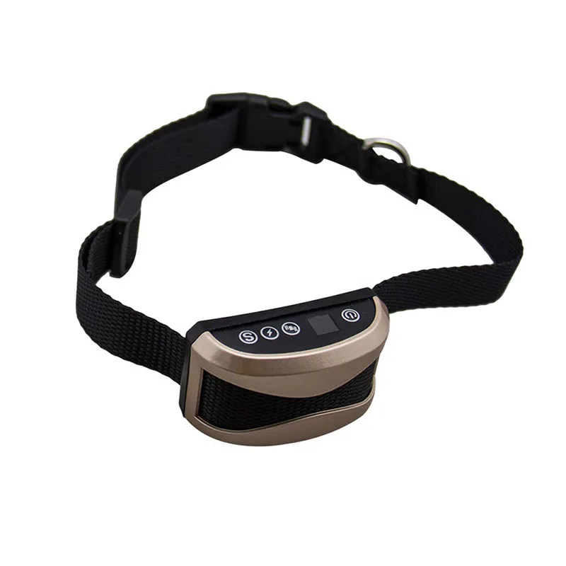 

Dog anti barking collar automatic dog training collar New digital display rainproof rechargeable adjustable bark dog collar