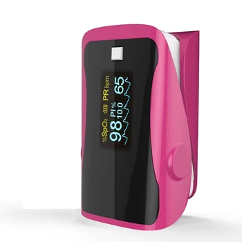 

PRCMISEMED Household Health Monitors Pulse Oximeters Finger Oxygen Fingertip Pulse Oximeter SPO2 Finger Oximetro-red