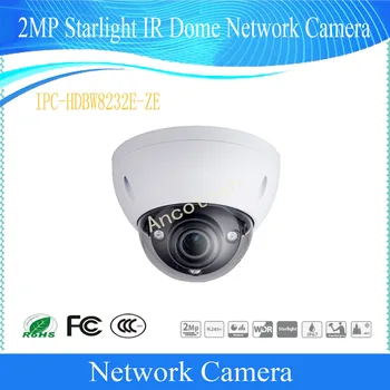 

Free Shipping Original OEM Security IPC 2MP Starlight IR Dome Network Camera POE+ IP67 IK10 Without Logo IPC-HDBW8232E-ZE