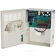 CCTV резервный источник питания UPS непрерывающийся в штучной упаковке питания 12В 10А 9 каналов 120 Вт