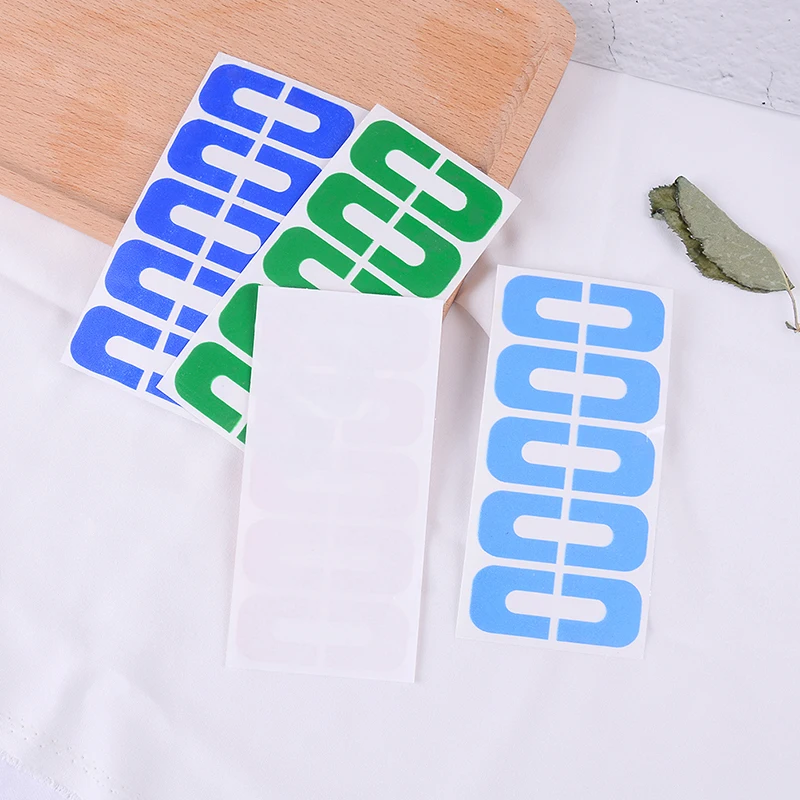 10pcs Nail Polish Varnish Protector Stickers Manicure Tool U shape