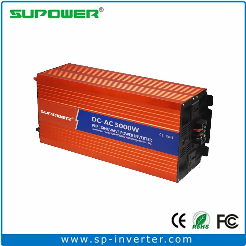 

Off grid Solar Power Inverter 5000W Pure Sine Wave output with LCD Display