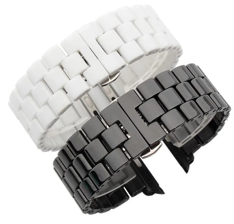 Hot sale Ceramic for Apple Watch Band 38 42mm 40mm 44mm Link Bracelet Wristband for iwatch strap Series 4 3 2 1 Hot sale Ceramic for Apple Watch Band 38 42mm 40mm 44mm Link Bracelet Wristband for iwatch strap Series 4 3 2 1