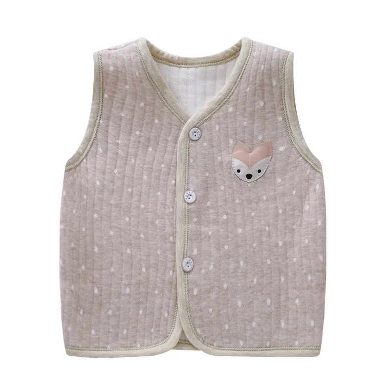 MYUDI Baby Waistcoat Warm Newborn Infant Vest for Boys Girls Children