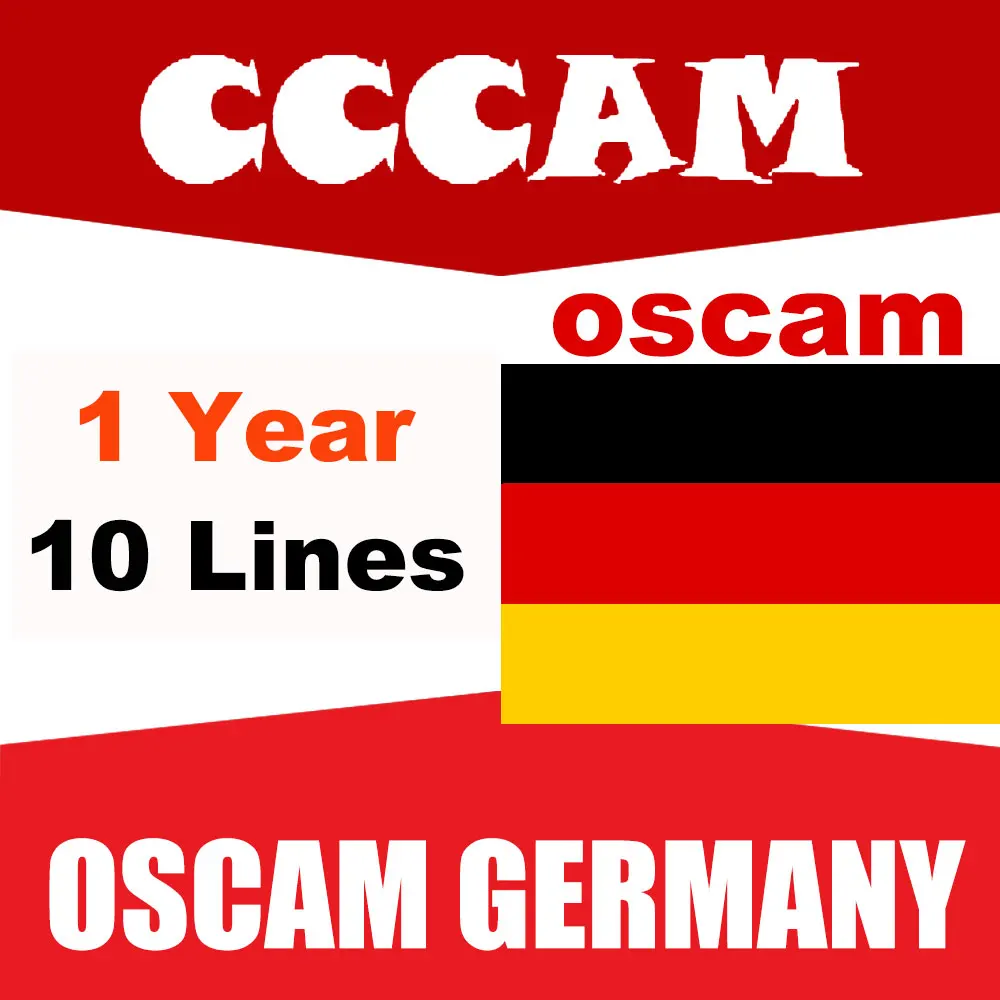 Быстрый и стабильный 1 год OSCAM Германия CCCam Испания Португалия Польша спутниковый ресивер Ccam для DVB-S2 gtmedia v7s freesat V8 SUPER