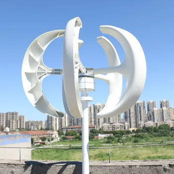 

Vertical wind turbine permanent magnet generator 3 phase 400W 12V24V vertical windmill with controller