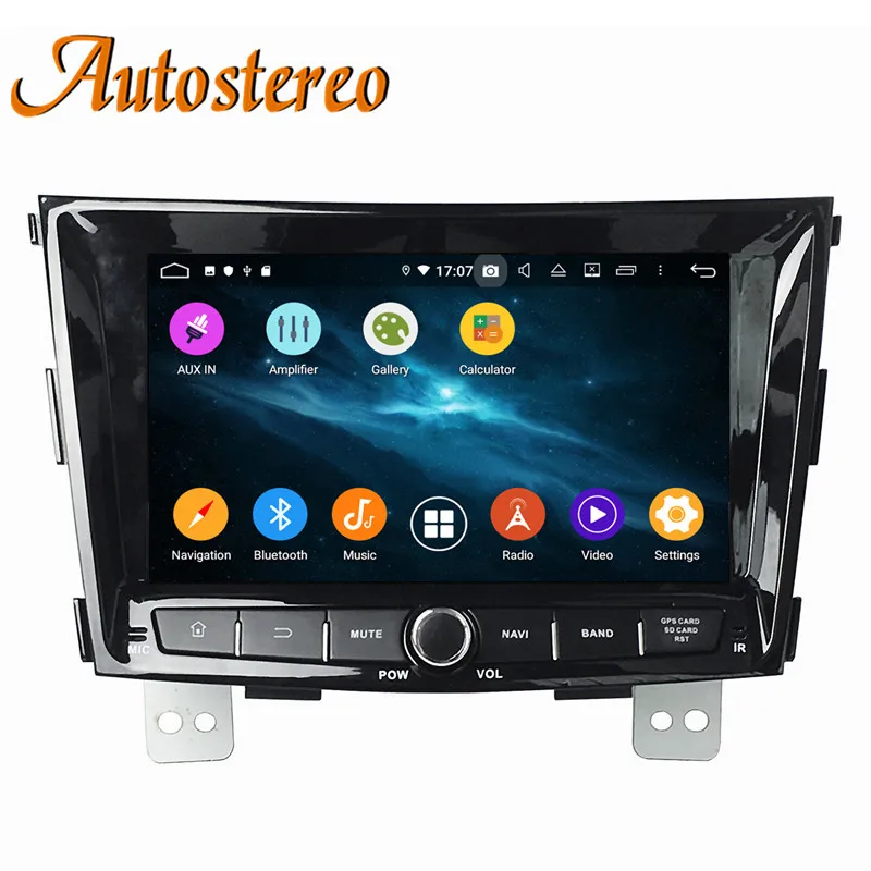 Sale DSP 4+64GB Android 9.0 Car CD DVD Player GPS navigation For Ssangyong Tivolan 2014+ head unit multimedia player tape recorder 4