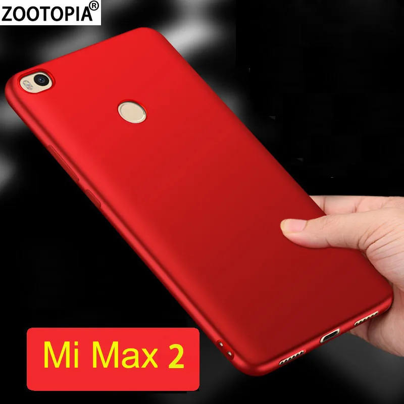 Защитная пленка на 360 градусов для Xiaomi mi Max2, чехол, твердый корпус mi Max 2, чехол для Xiao mi MaX 2, чехол Fundas 6,44 - Цвет: Red