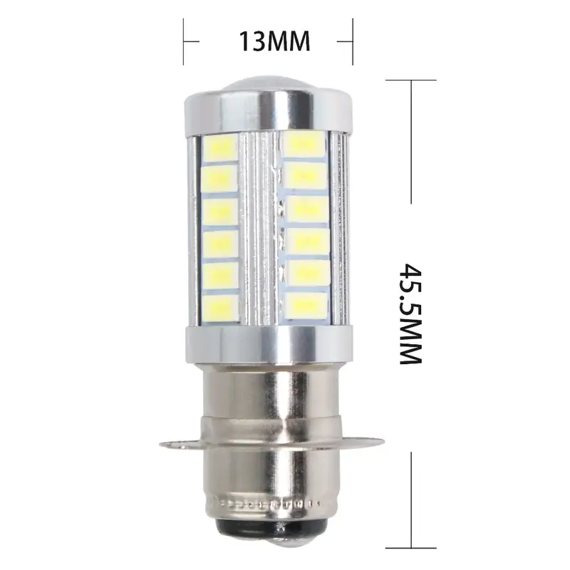 RXZ 2pcs P15D H6M LED Motorcycle Headlight DC12V PX15D Motorcycle Head Lamp white Fog Light DRL Daytime Running Lights 12v - Image 4