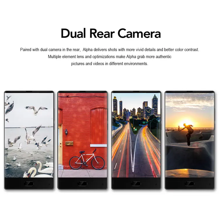MAZE ALPHA 6GB RAM 64GB ROM MTK Helio P25 2.5GHz Octa Core 6.0 Inch 2.5D Corning Gorilla Glass LG FHD Screen Dual Camera Android 7.0 4G LTE Smartphone