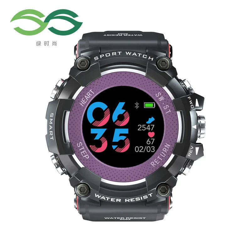 

Free Shipping Heart Rate Monitoring Sleep Health Meter Sports Ring Waterproof Color Screen Smart Watch MX16