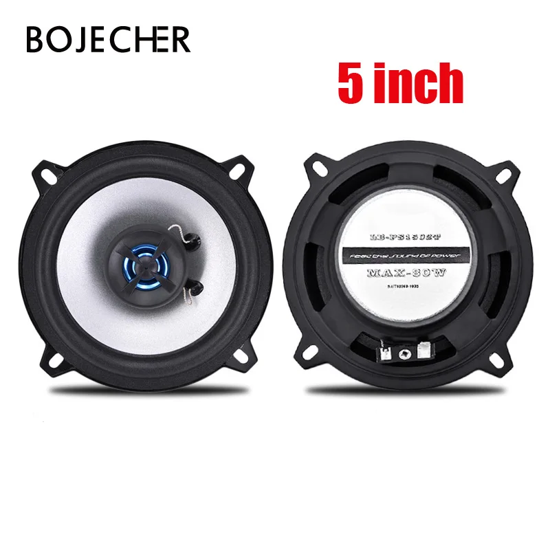 

5 inch Automobile Coaxial car Speaker Low Pitch Music Sensitivity auto car horn Loudspeaker via free shipping