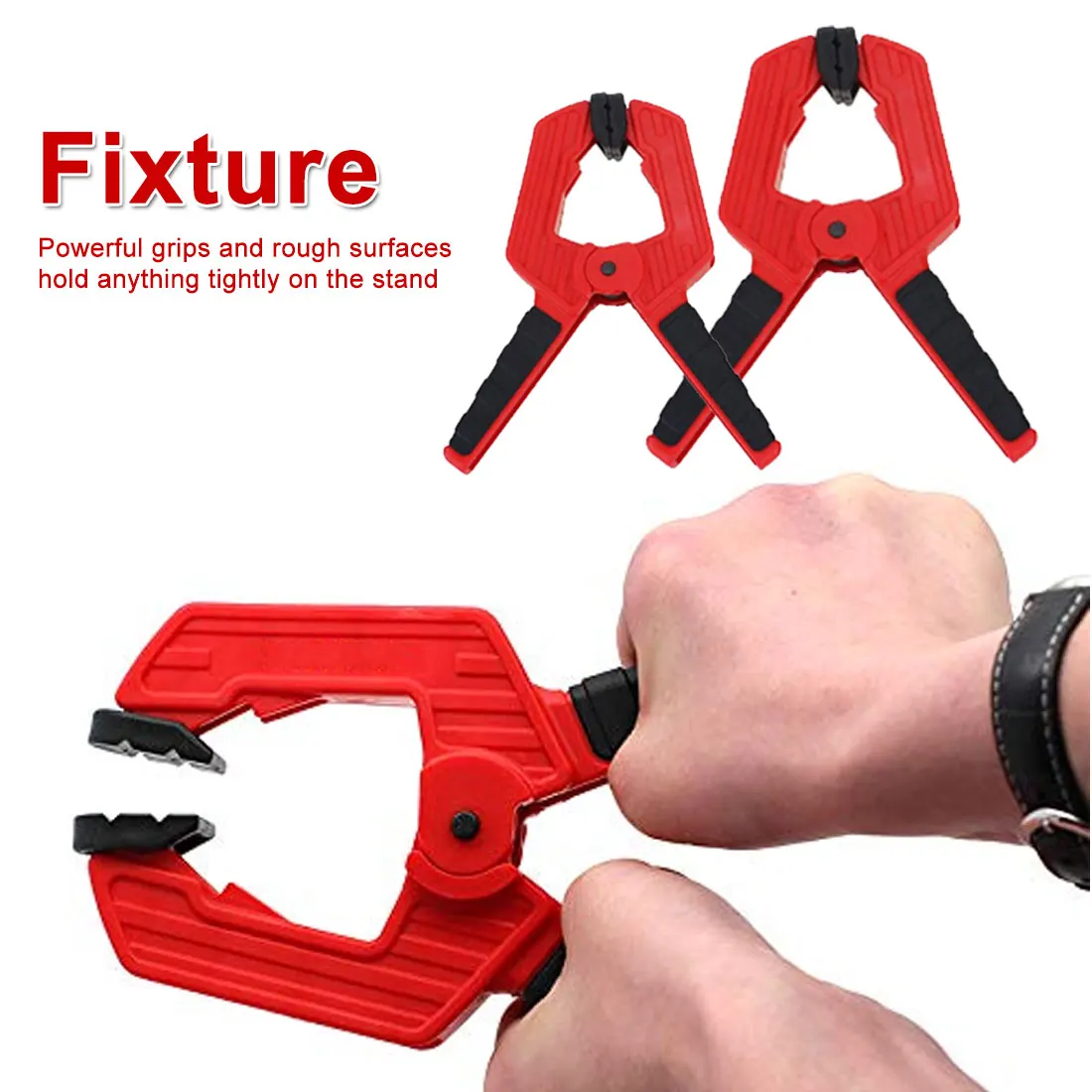 

woodworking plastic spring clamp strong A type extra large clip nylon wood carpenter spring clamps tool