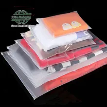 200mic заказной печатный логотип на молнии матовый пластиковый пакет пластиковая застежка-молния сумка для одежды 500 шт./лот