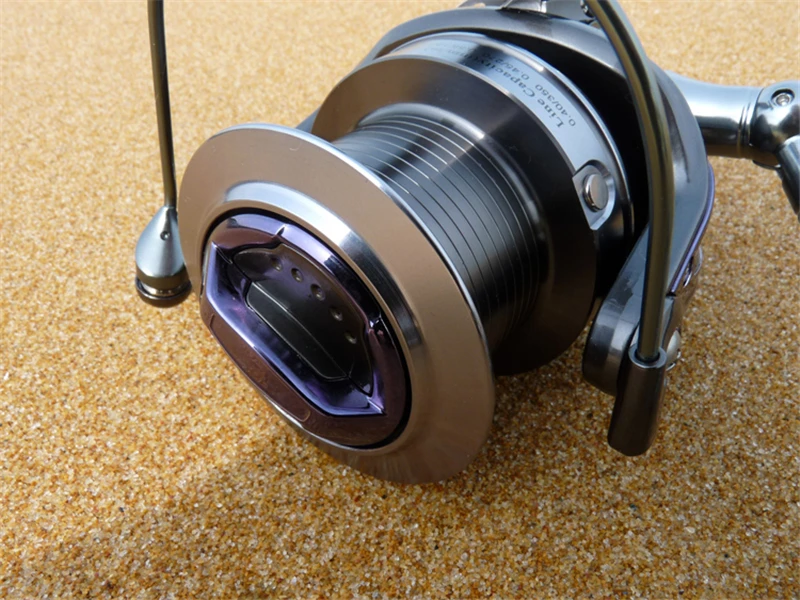 Fiação de Pesca Lidar com 13 + 1bb Metal Spinning Reel Fishing 9000 Esquerda - Direita 4.1: 1 Alta Velocidade Qualidade Carretel 8000 21 High Quality Esporte e Lazer