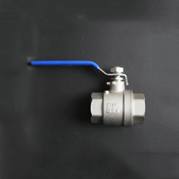 " BSP внутренней резьбой полнопроходной 304 Нержавеющая сталь из 2 предметов шаровой кран для воды нефть и газ