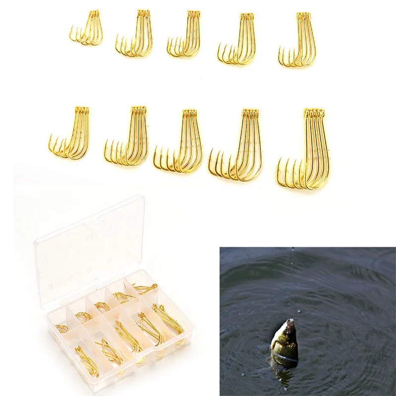 3#,4#,5#,6#,7#,8#,9#,10#,11#,12# Golden Black Fishing Hooks 50pcs Fishing Hook Bait Barb Fishhook Lure Tackle Box Drop Shipping 3#,4#,5#,6#,7#,8#,9#,10#,11#,12# Golden Black Fishing Hooks 50pcs Fishing Hook Bait Barb Fishhook Lure Tackle Box Drop Shipping