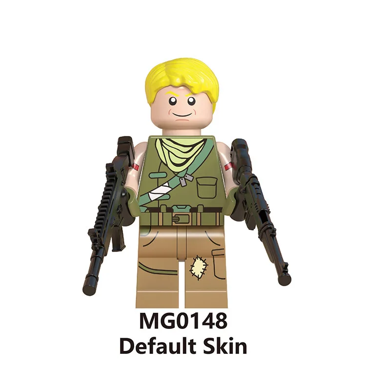 8 шт./компл. fortnited фигурки оружие fortnited битва ниндзя джонси строитель Explorer темно voyar череп Trooper строительные блоки