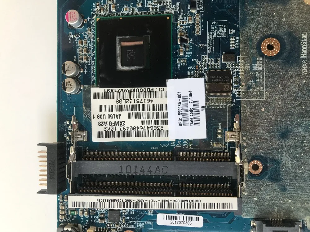 Улучшенный качественная материнская плата для hp DV4 материнская плата JAL50 LA-4105P DDR3 полностью протестирована