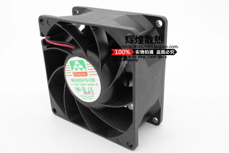 Для MAGIC prophnic MGA8024YB-03 24 В 0.90A 8 см 8038 преобразователь частоты охлаждающий вентилятор