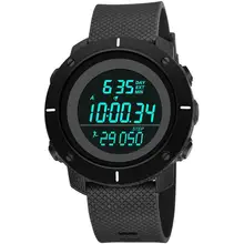 Многофункциональный Открытый Водонепроницаемый Подсветка Шаг Граф Для мужчин цифровые наручные часы спортивные часы