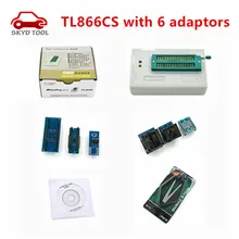 MiniPro TL866 Universal Programmer TL866CS Willem Bios Programmer Support about 13000 Chips/IC with 6 adapters free shipping