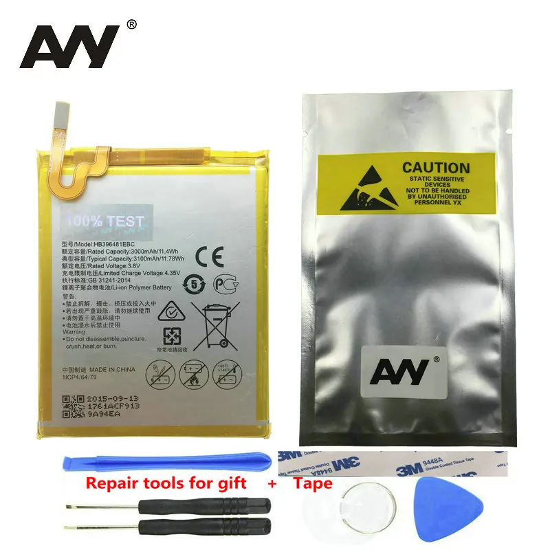 AVY Battery HB396481EBC For Huawei Honor 5X G8 Ascend G7 Plus D199