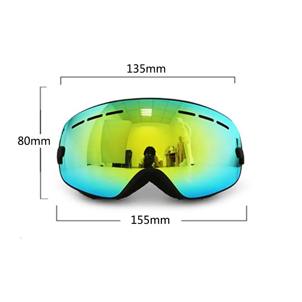 COPOZZ niños gafas de esquí doble UV400 máscara Anti-niebla gafas de esquí niñas niños Snowboard gafas