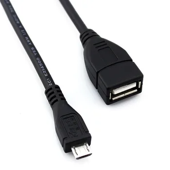 

30pcs/lot Hot Product PC Micro USB Cable Male Host to USB Female OTG Adapter for Android for Tablet Phone for PDA