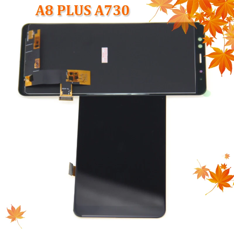 Дисплей ЖК дисплей для SAMSUNG Galaxy A8 плюс 2018 A730 Сенсорный экран планшета замена