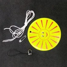 Модель солнца брелок с отражателем сумка кулон аксессуары мягкий ПВХ отражатель для визуальная Безопасность использования