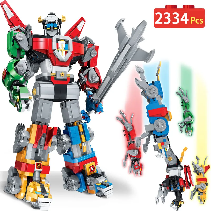 

Defender des Universums Voltron Compatible Legoings 21311 Bausteine Sets Kits Ziegel Film DC Modell Kinder Spielzeug Marvel