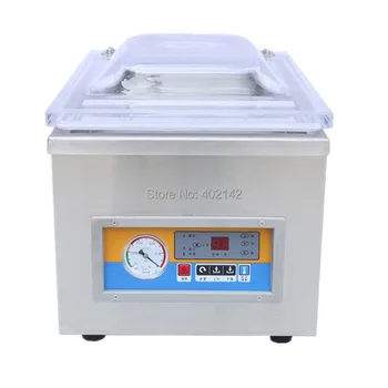 

desktop home used health food electric single chamber vacuum sealer for small business, free Shipping