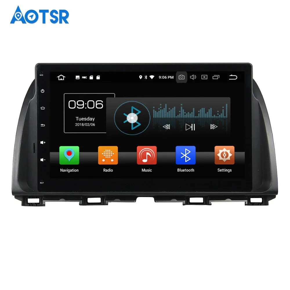 Sale IPS Android 8.0 8 Core 4GB+32GB Car DVD Player GPS Glonass Map Radio WIFI 4G Bluetooth 4.0 For Mazda ATENZA CX-5 CX5 2012-2015 1
