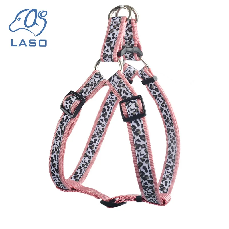 Online Pet Small Dog Harnesses Nylon Pattern Cloth Harness XS S L Durable Strong Harness For Large Medium Small Dogs Chihuahua HY060