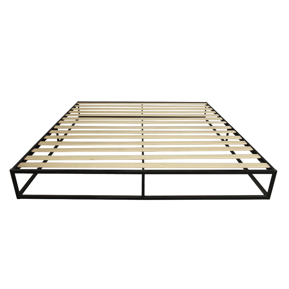 King Size Metal Bed Frame with Slat Dropshipping
