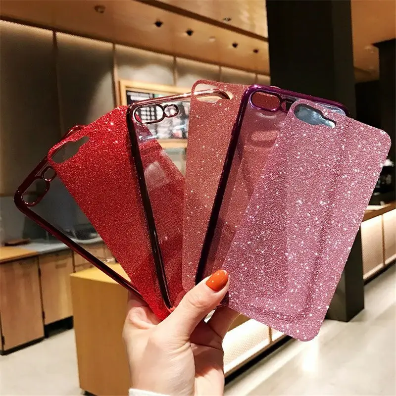 Glitter Diamond Bling Soft TPU Case Cover on sfor Huawei P Smart Plus P20 Lite Mate 20 Pro Honor 8X 7X P30 Slim Thin Phone Coque (3)