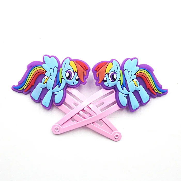 2 шт. детские заколки для волос Мой Маленький Пони|hair ornaments|pony hair clipgirls accessories |