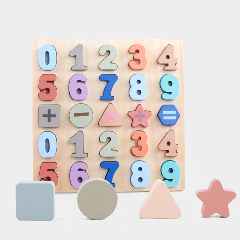 30-30CM-Baby-Kids-Puzzles-Wooden-Toys-Alphabet-Digital-Board-Wooden-Puzzles-Kids-Early-Learning-Educational (1) - 
