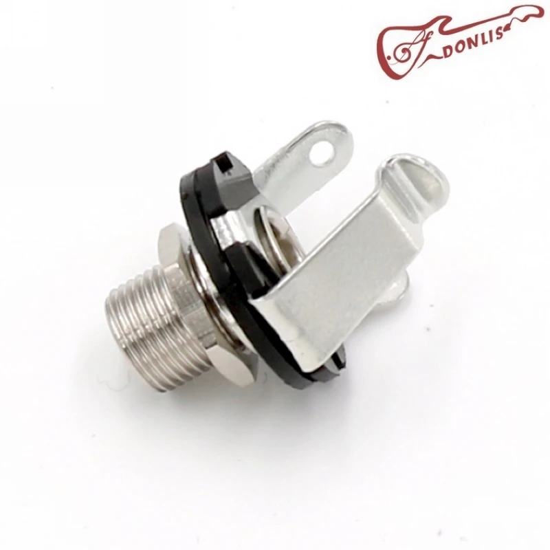 DIY части новый 1/4 &quotВход гитары моно Джек 6 35 никель выход разъем для