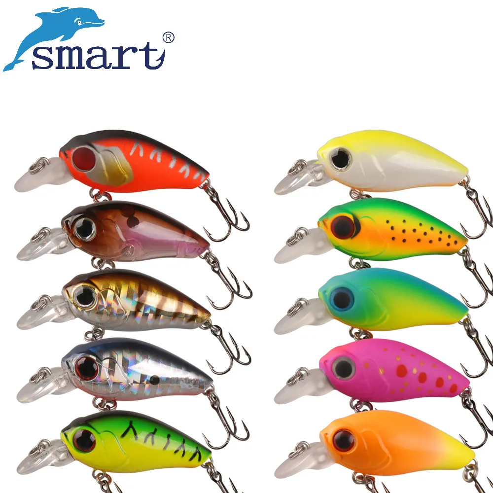 Smart Fishing Lures Hard Bait Crankbait 35mm 3.5g Floating Crank Bait Lures Fishing Lure Isca
