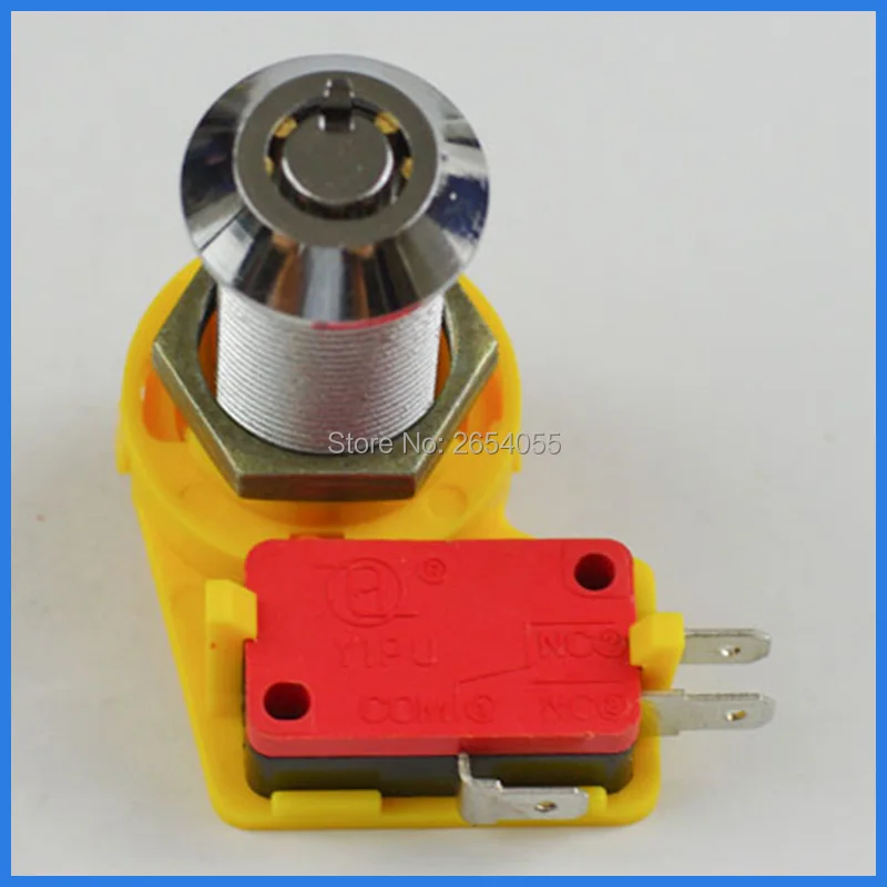 10 pcs 30mm zinc alloy cylinder 3 plugs electrical door micro switch lock with different keys