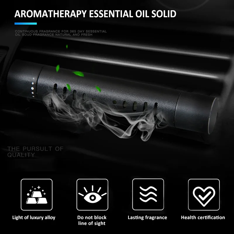 

Auto Outlet Perfume Vent Air Conditioning Clip Car Air Freshener Car Smell Magnet Diffuser Solid Perfume Interior Accessories