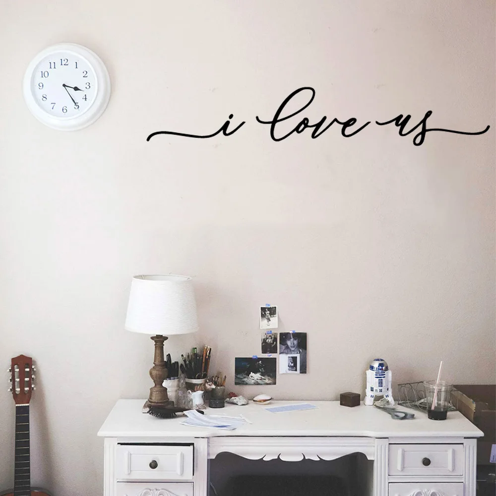 

Family I love you Wall Stickers Decorative Sticker Home Decor vinyl Stickers Background Wall Art Decal