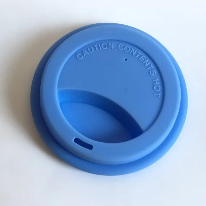 blue 1 шт. 25 граммов Мягкие силиконовые крышки для кружек, кофейные кружки уплотнительная крышка, уплотнительная крышка для кофейной чашки керамические кружки крышки plumyl - Цвет: blue