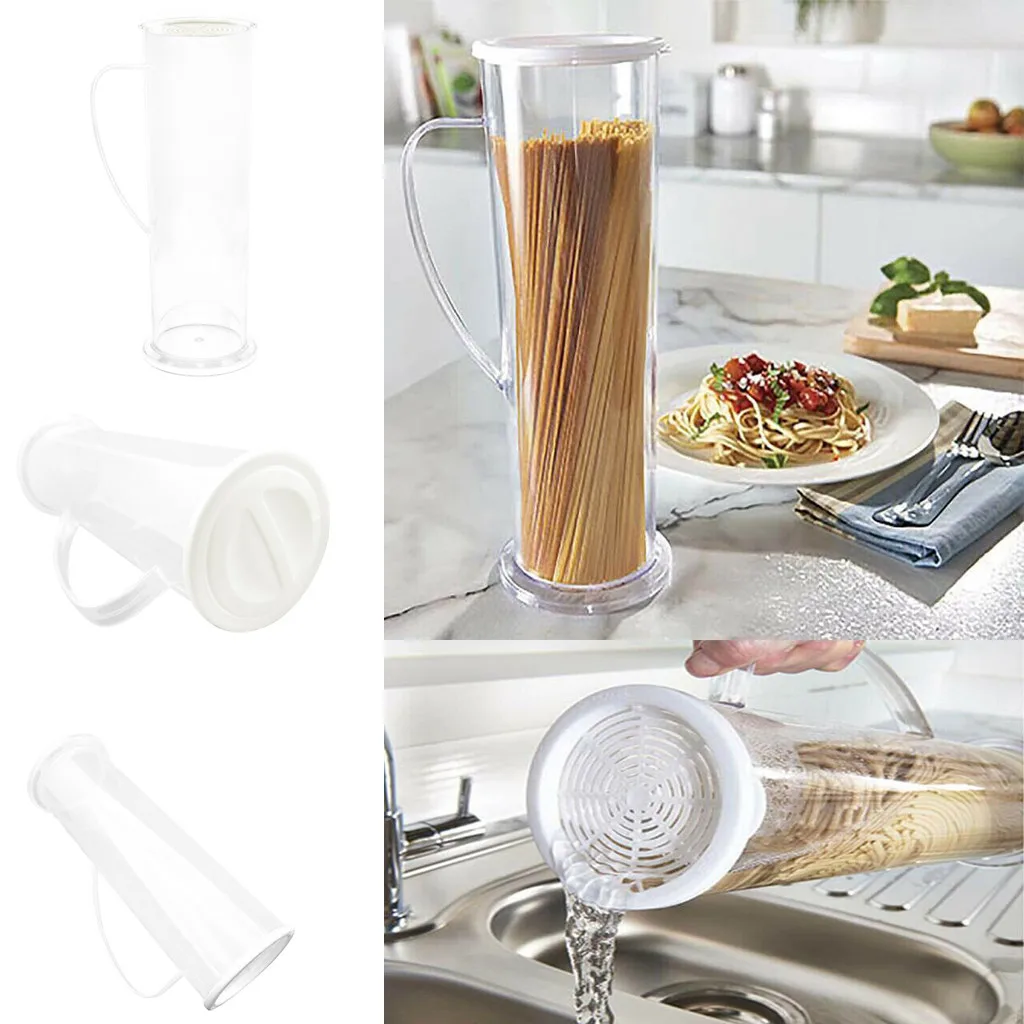 

Pasta Tube Organizer Container Pasta Spaghetti Noodle Water Filter Maker Storage Box Home Organizer Gadgets Kitchen Accessories