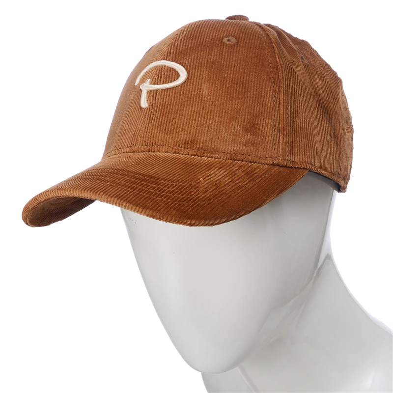 [Смордер] Мода 2019 г. качество вельвет ткань Snapback Бейсбол кепки 3D вышивка письмо "P" шляпа для мужчин женщин Gorras